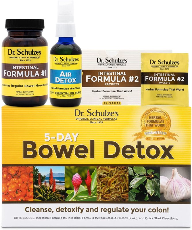 DR. SCHULZE’S  5-DAY BOWEL DETOX
