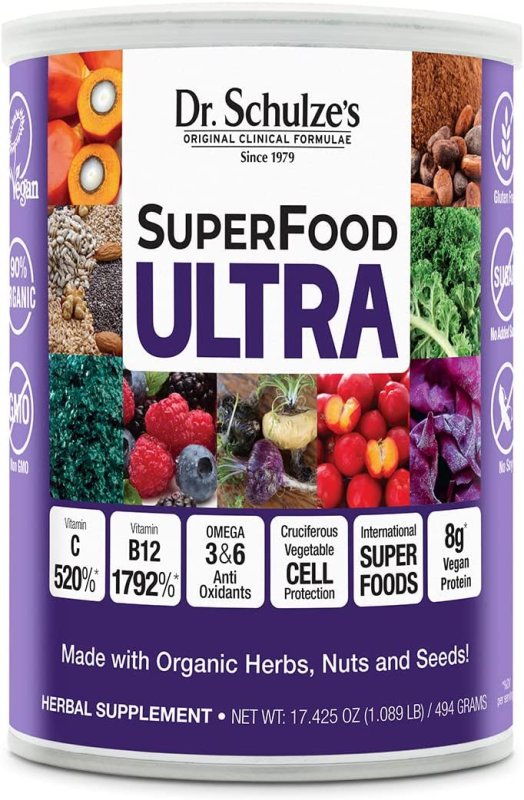 DR. SCHULZE’S SUPERFOOD ULTRA - 494 G