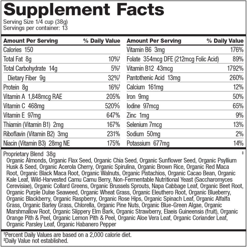 DR. SCHULZE’S SUPERFOOD ULTRA - 494 G
