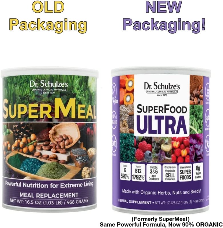 DR. SCHULZE’S SUPERFOOD ULTRA - 494 G