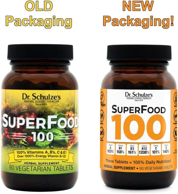 DR. SCHULZE’S SUPERFOOD 100 - 90 TABLET