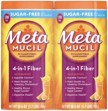 META MUCIL ORANGE SUGAR FREE SMOOTH TEXTURE POWDER - 114 DOSES