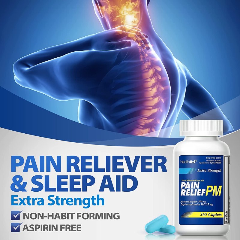 HEALTHA2Z PAIN RELIEVER - 365 TABLET