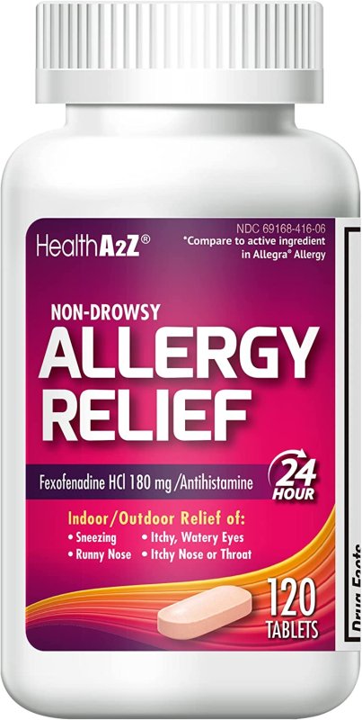 HEALTHA2Z ALLERGY RELIEF - 120 TABLET