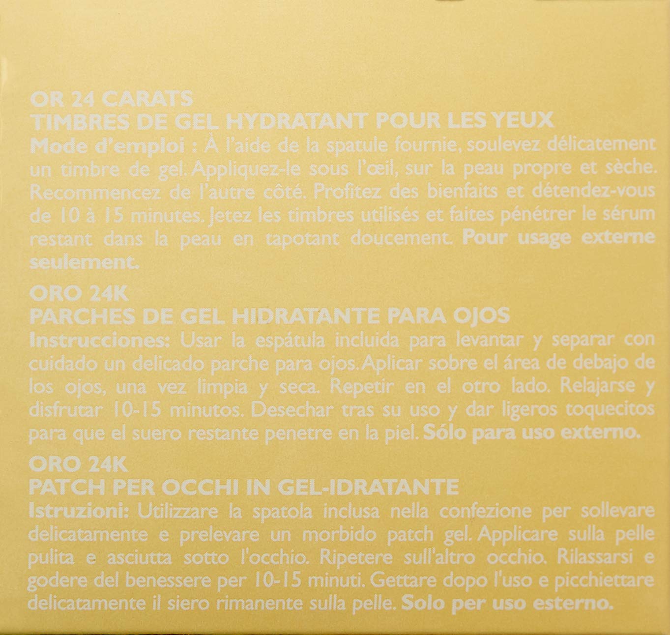 PETER THOMAS ROTH HYDRA GEL EYE PATCHES