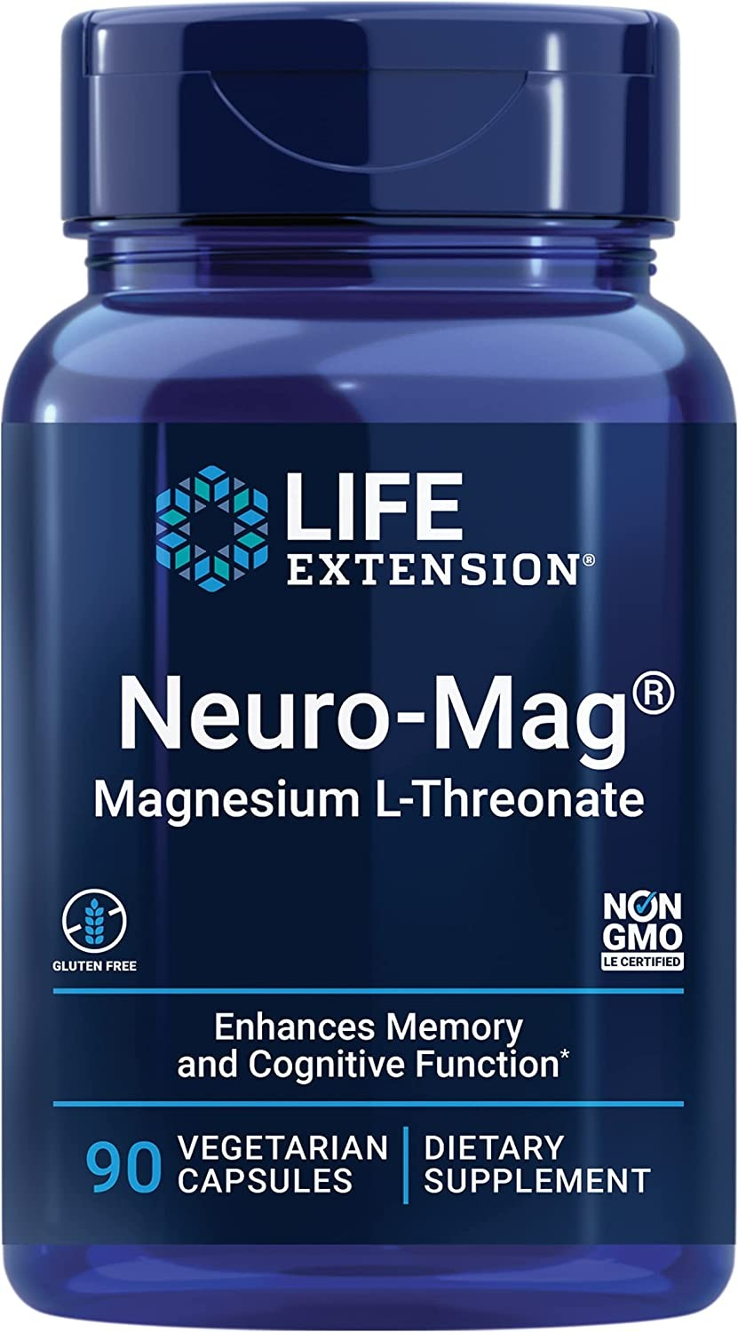 LIFE EXTENSION NEURO-MAG MAGNESIUM L-THREONATE - 90 TABLET