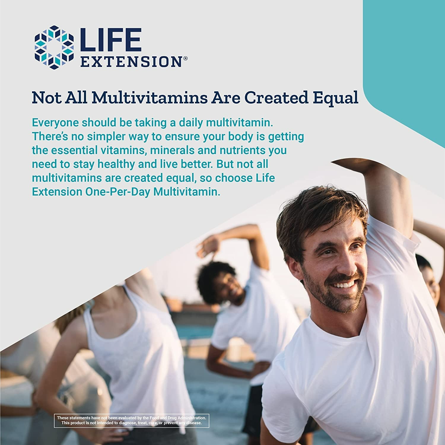LIFE EXTENSION ONE PER DAY MULTIVITAMIN - 60 TABLET