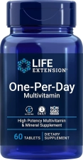 LIFE EXTENSION ONE PER DAY MULTIVITAMIN - 60 TABLET