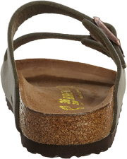 BIRKENSTOCK UNISEX ARIZONA STONE BIRKIBUC SANDALS