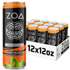 ZOA SUGAR-FREE ENERGY DRINK VARIETY - 36 PACK