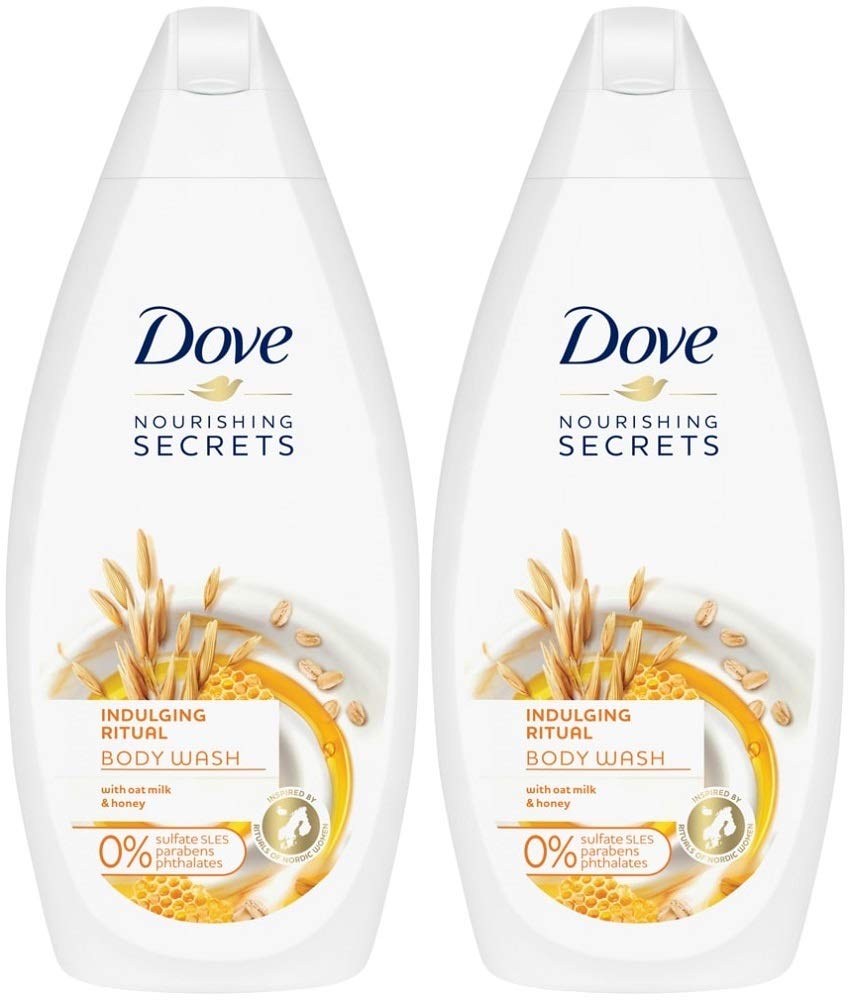 DOVE NOURISHING SECRETS INDULGING RITUAL BODY WASH 2 PACK - 500 ML