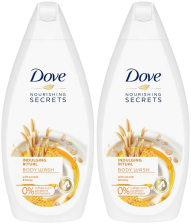 DOVE NOURISHING SECRETS INDULGING RITUAL BODY WASH 2 PACK - 500 ML