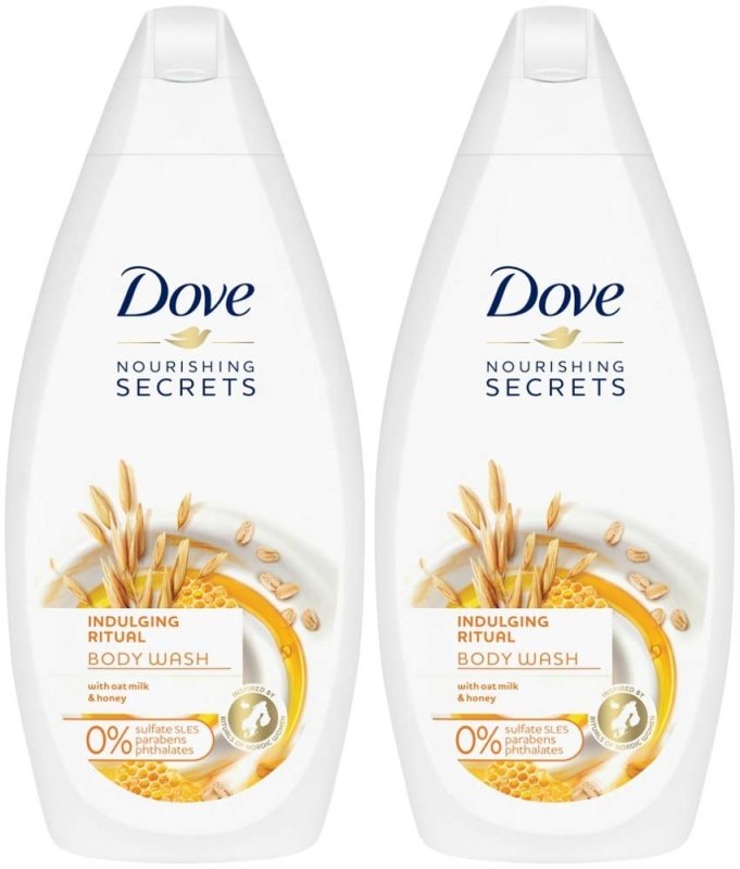 DOVE NOURISHING SECRETS INDULGING RITUAL BODY WASH 2 PACK - 500 ML