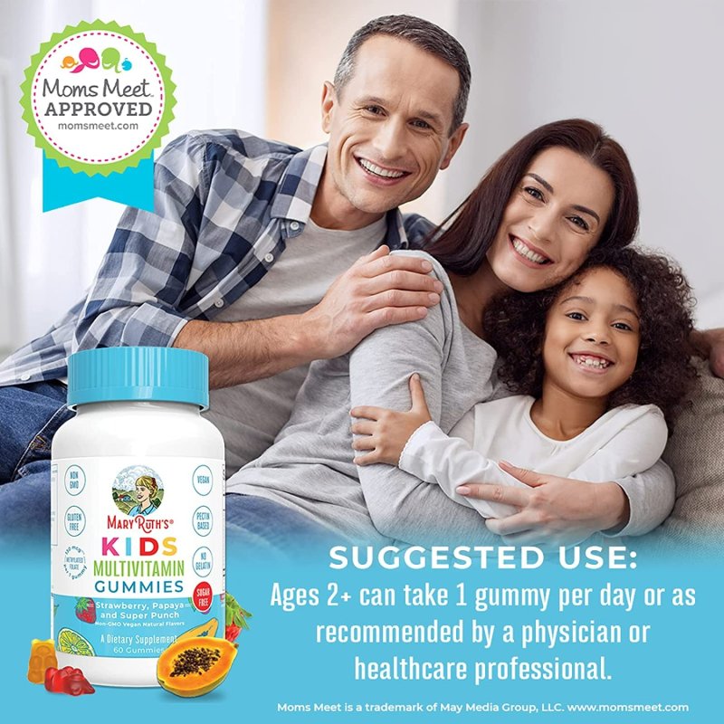 MARY ROTHS ORGANIC KIDS VITAMINS - 60 COUNT
