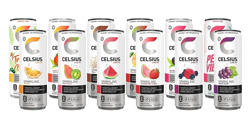 CELSIUS ENERGY DRINK 12 PACK - 355 ML
