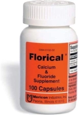FLORICAL CALCIUM FLUORIDE SUPPLEMENT CAPSULES - 100 TABLET