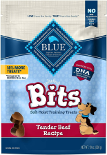 BLUE BUFFALO BLUE BITS NATURAL SOFT-MOIST TRAINING DOG TREATS - 538 G