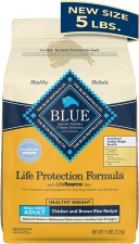 BLUE BUFFALO LIFE PROTECTION FORMULA NATURAL ADULT SMALL BREED HEALTHY WEIGHT DRY DOG FOOD - 2.2 KG