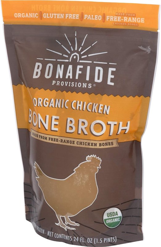 BONAFIDE PROVISIONS CHICKEN BONE BROTH - 24 FL OZ