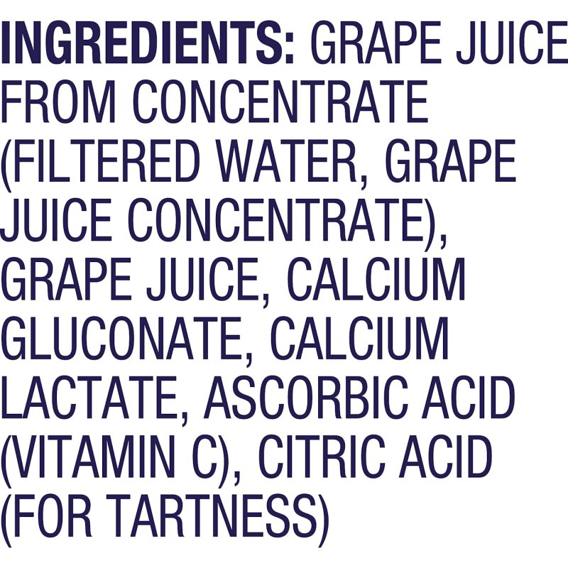 WELCH'S JUICE WITH CALCIUM CONCORD GRAPE -64 OZ