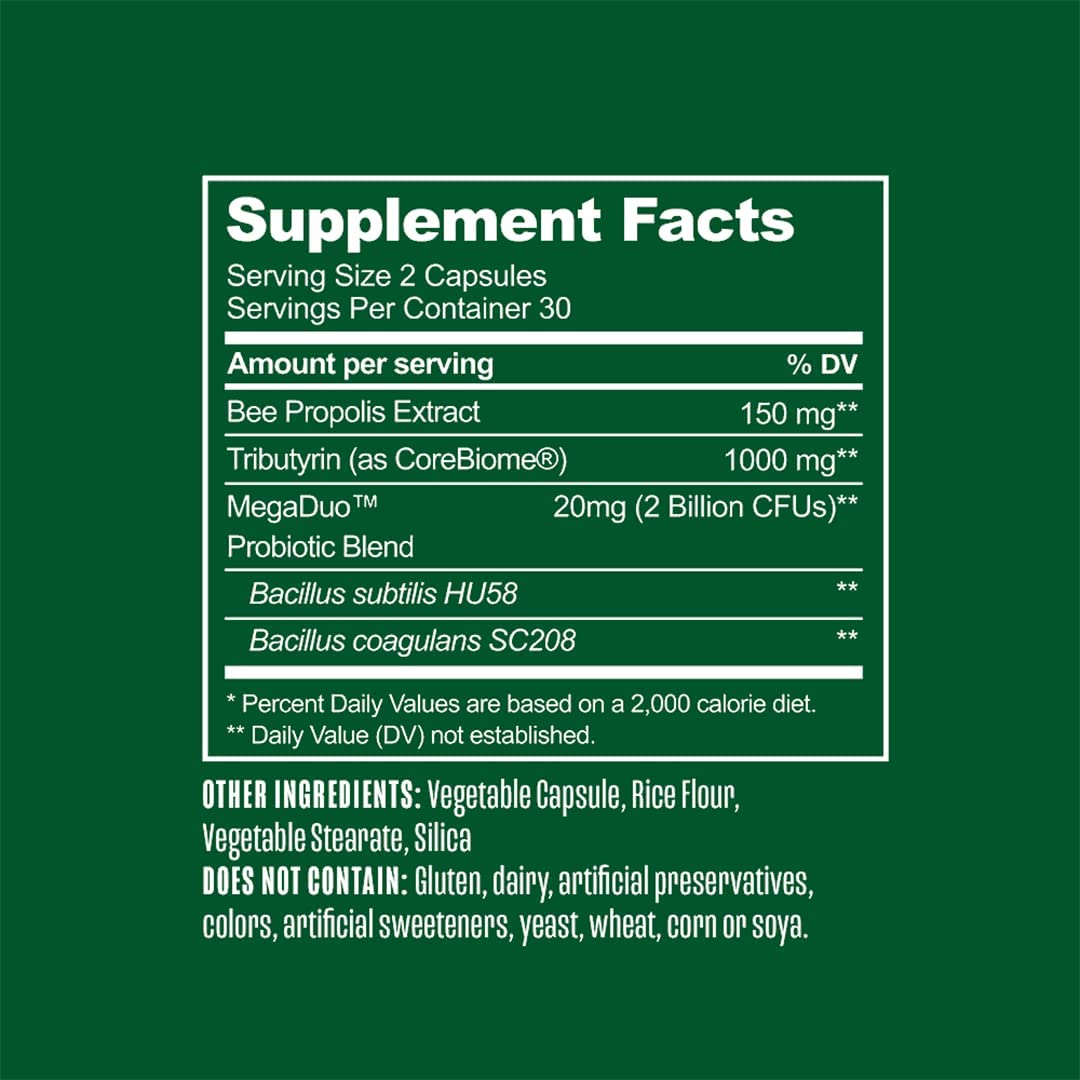 BEEKEEPER'S NATURALS B.BIOME CAPSULES - 60 TABLET