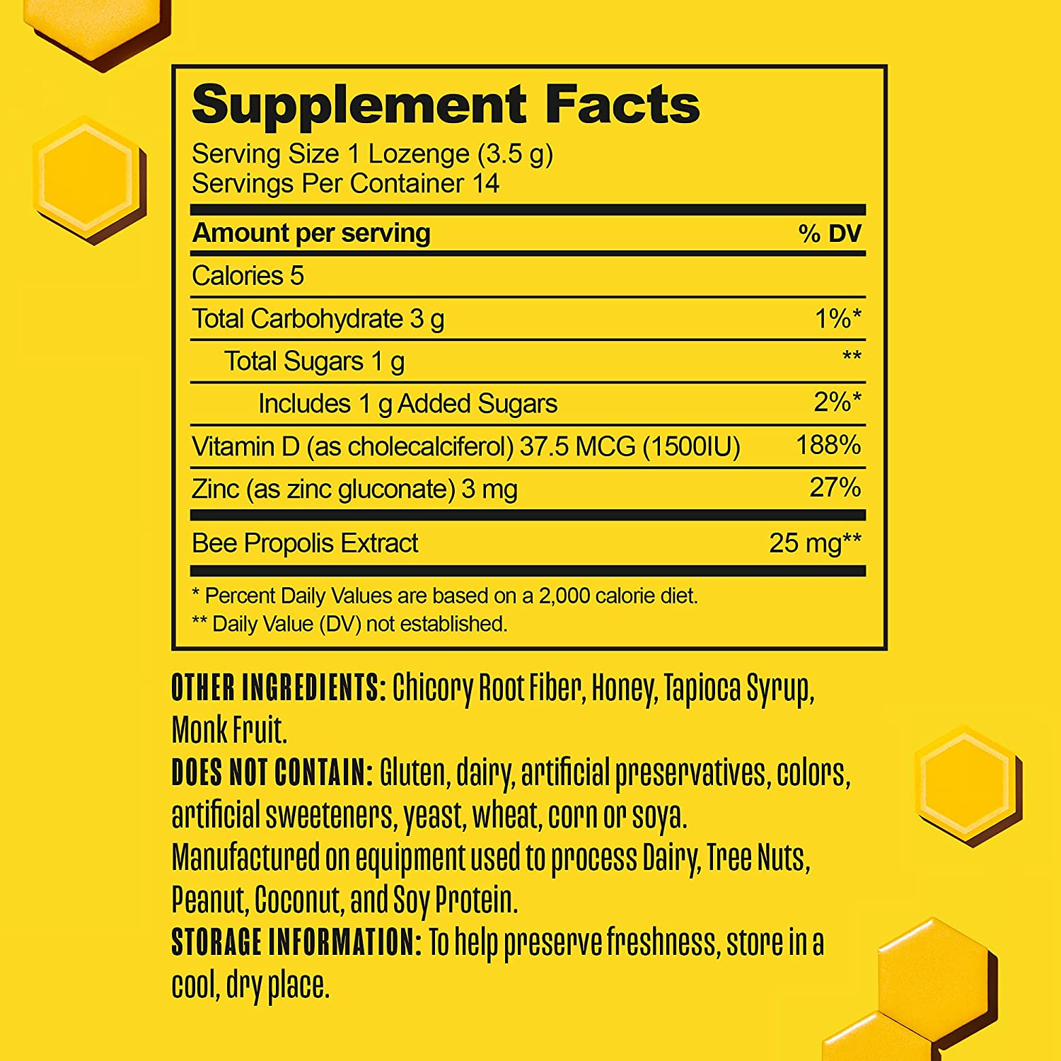 BEEKEEPERS NATURALS B.SOOTHED HONEY COUGH DROPS - 14 CT