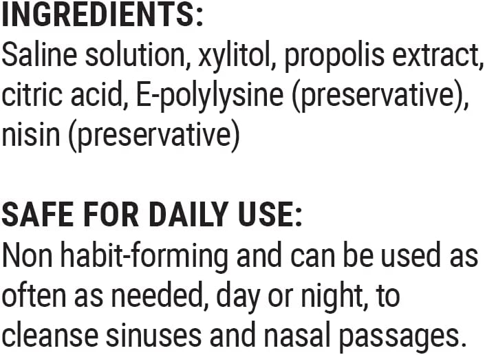 BEEKEEPER'S NATURALS NASAL RINSE SPRAY - 1 FL OZ