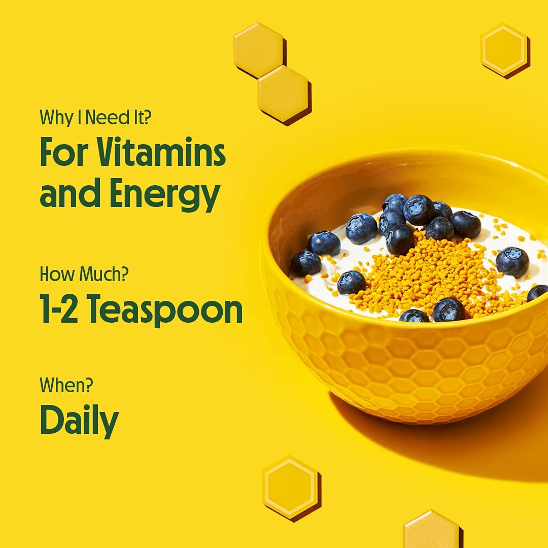 BEEKEEPER'S NATURALS BEE POLLEN - 5.2 OZ