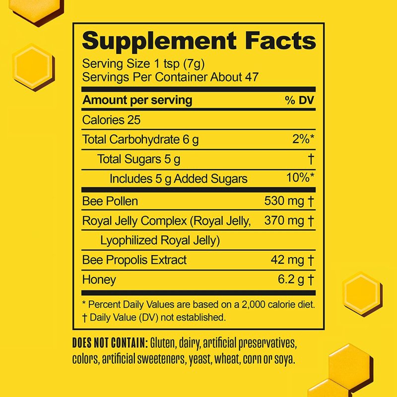 BEEKEEPER'S NATURALS B.POWERED SUPER FOOD HONEY - 11.6 OZ