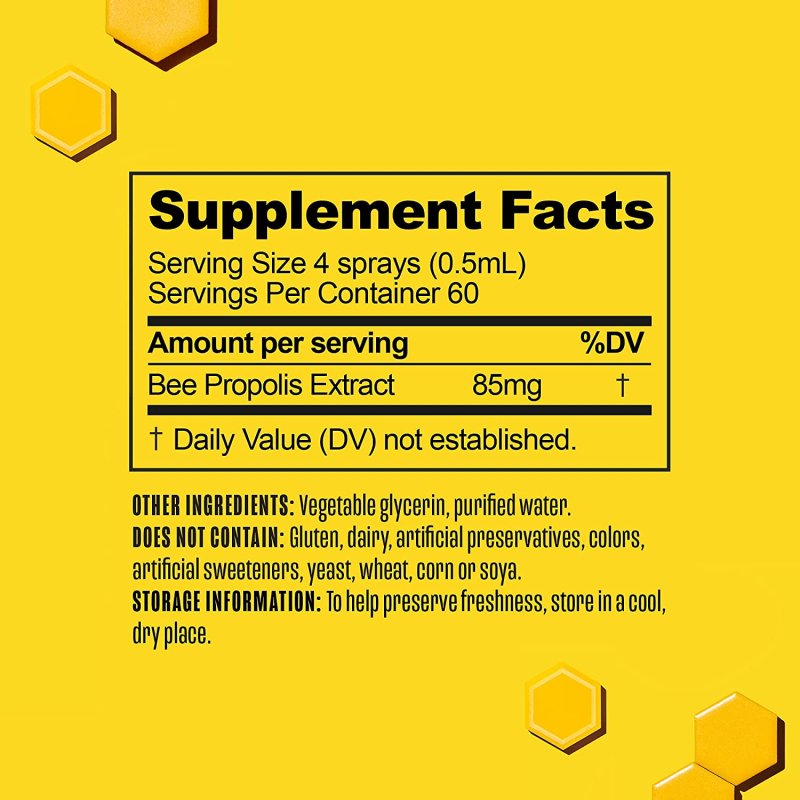 BEEKEEPER'S NATURALS PROPOLIS BOGAZ SPREYI - 1.06 OZ