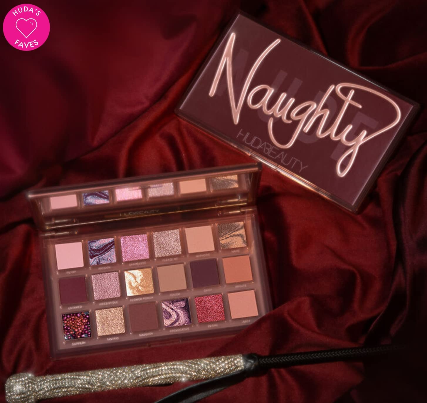 HUDA BEAUTY - NAUGHTY NUDE EYESHADOW PALETTE