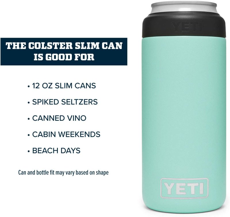 YETI RAMBLER COLSTER SLIM CAN INSULATOR - 12 OZ