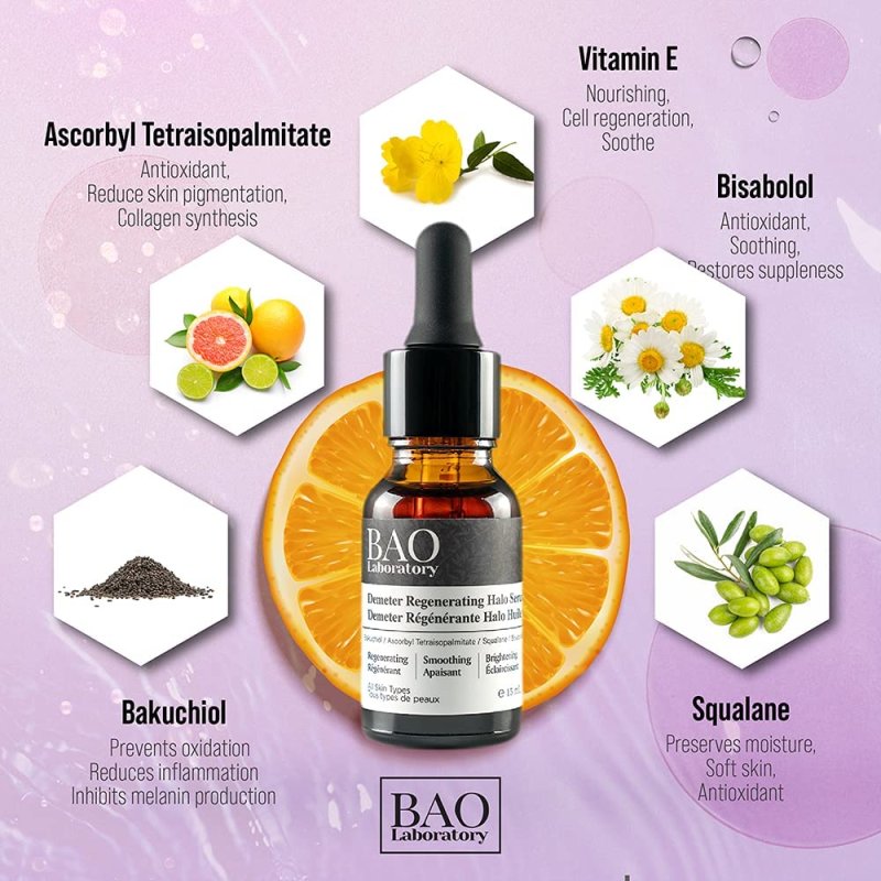 BAO DEMETER REGENERATING HALO SERUM OIL - 30 ML