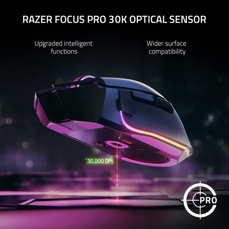 RAZER BASILISK V3 PRO CUSTOMIZABLE WIRELESS GAMING MOUSE