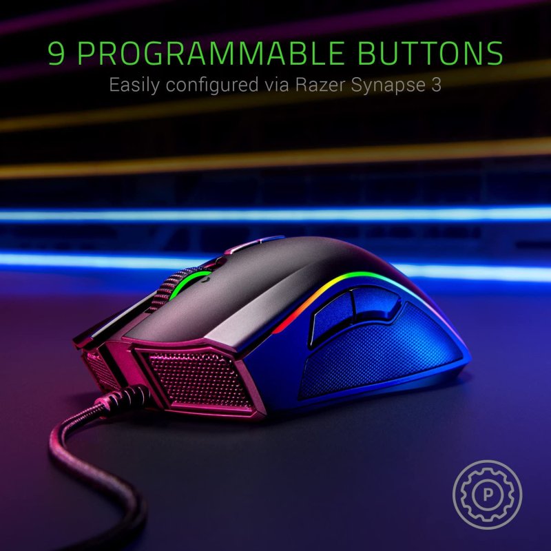 RAZER MAMBA ELITE WIRED GAMING MOUSE