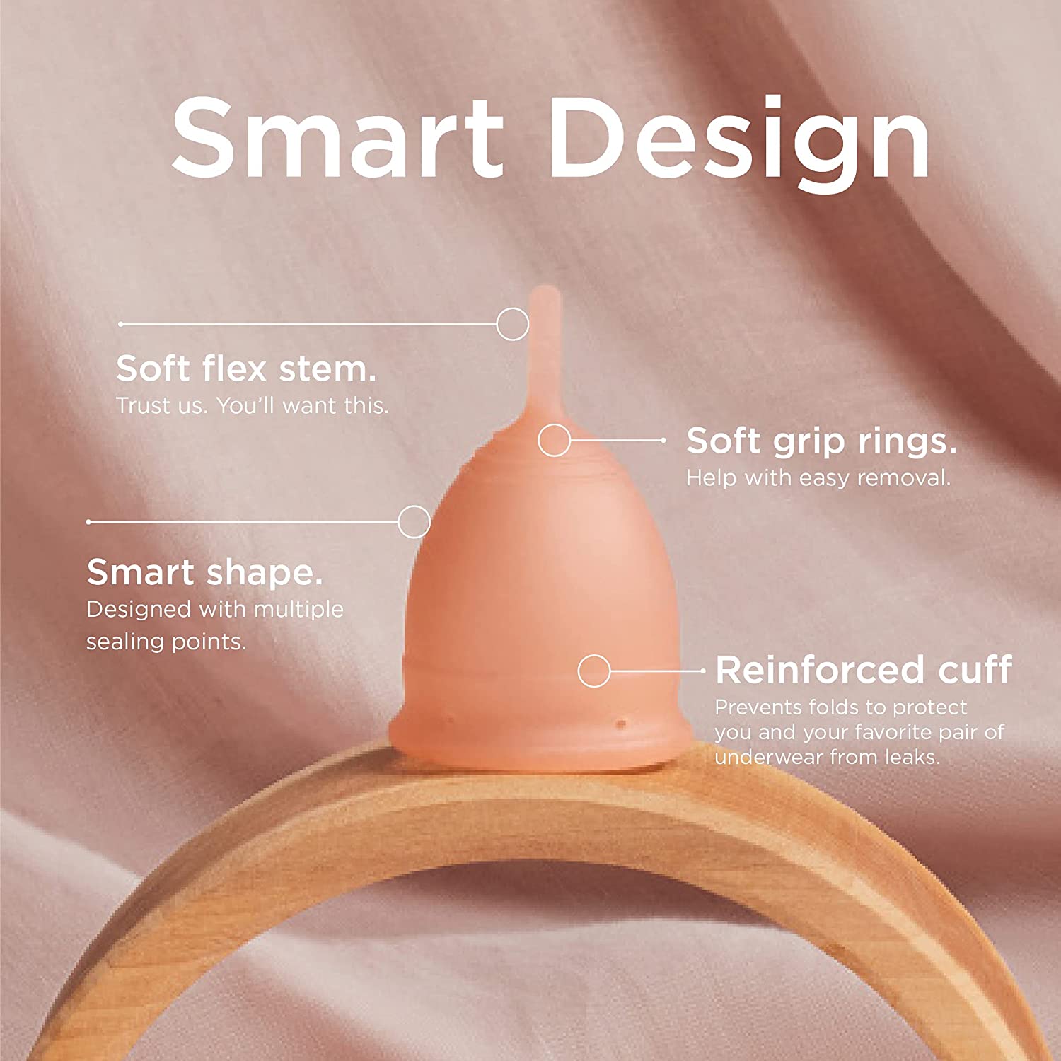 SAALT SOFT MENSTRUAL CUP -  SMALL