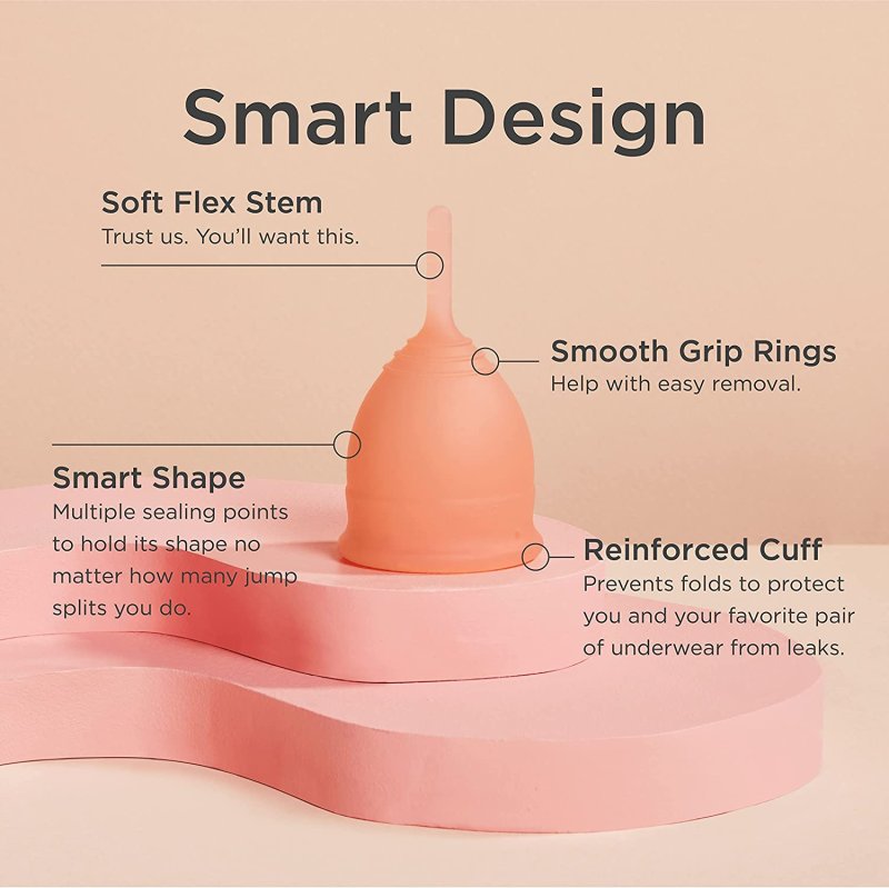 SAALT SOFT MENSTRUAL CUP -  2 ADET