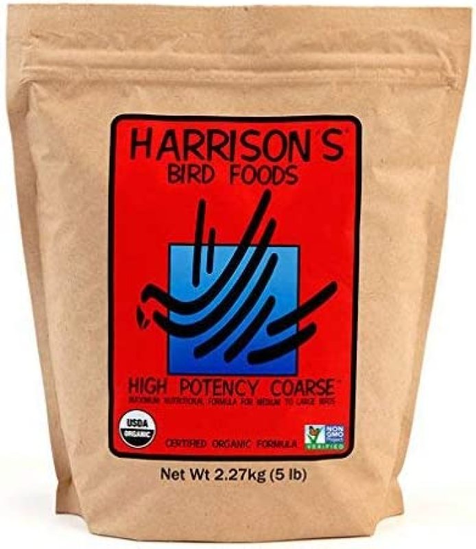 HARRISON'S BIRD FOODS HIGH POTENCY COARSE - 5LB