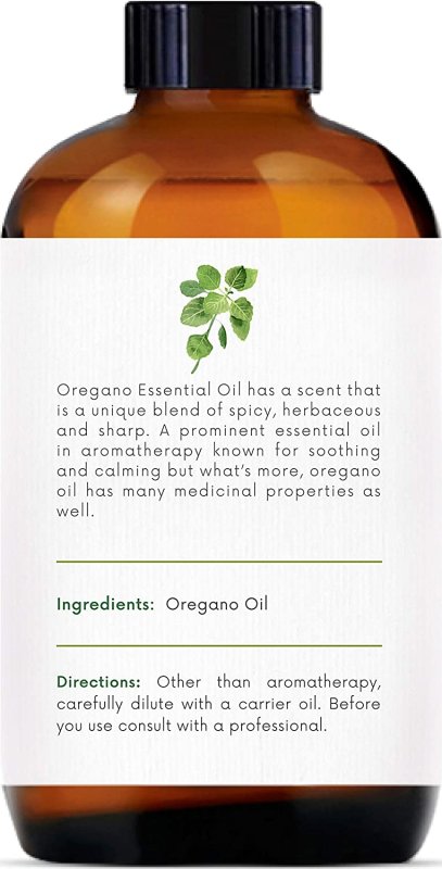 HANDCRAFT BLENDS OREGANO ESSENTIAL OIL - 4 FL. OZ