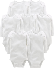 SIMPLE JOYS BY CARTER'S UNISEX BABIES' LONG-SLEEVE BODYSUIT - 7 ADET