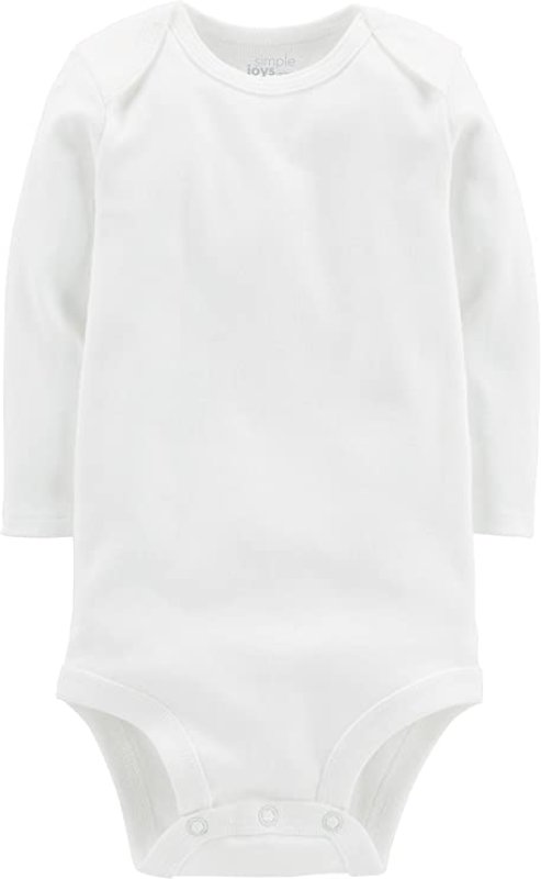 SIMPLE JOYS BY CARTER'S UNISEX BABIES' LONG-SLEEVE BODYSUIT - 7 ADET