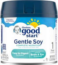 GERBER BABY FORMULA GENTLE SOY POWDER - 20 OZ