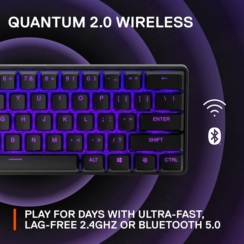 STEELSERIES APEX PRO MINI WIRELESS MECHANICAL OYUNCU KLAVYESI
