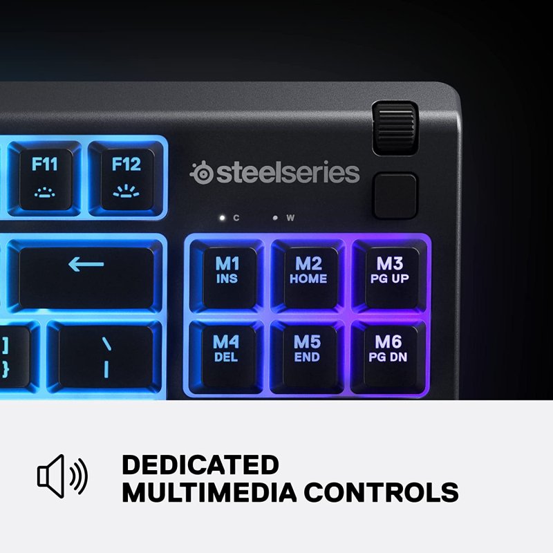STEELSERIES APEX 3 TKL RGB OYUNCU KLAVYESI