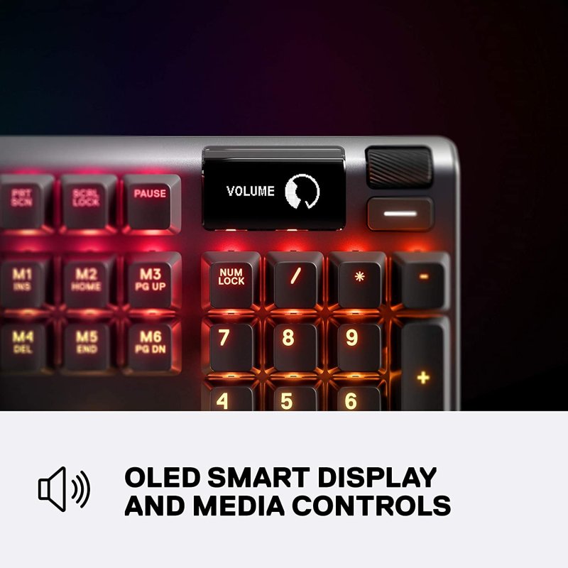 STEELSERIES APEX 5 HYBRID MECHANICAL OYUNCU KLAVYESI