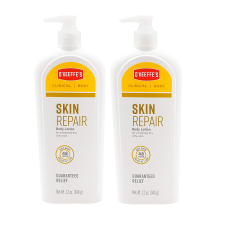 O'KEEFFE'S SKIN REPAIR BODY LOTION AND DRY SKIN MOISTURIZER- 12 OZ - 2 PAKET