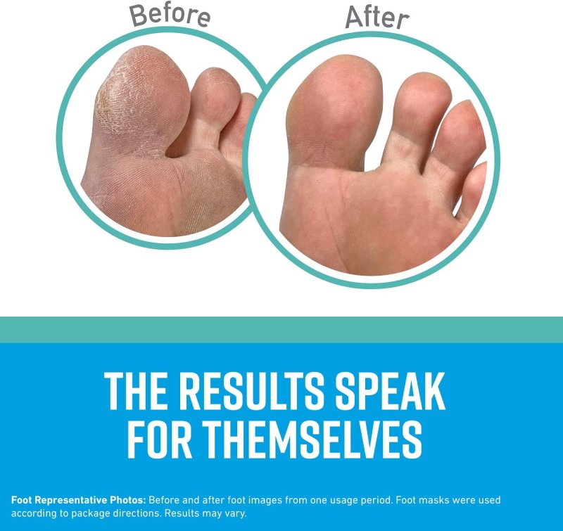 O’KEEFFE’S HEALTHY FEET INTENSIVE MOISTURIZING FOOT MASK -  4 ADET