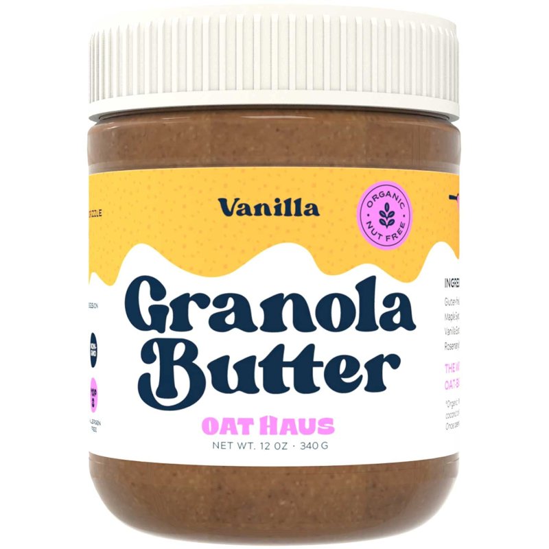 OAT HAUS ORGANIC VANILLA GRANOLA BUTTER - 12 OZ