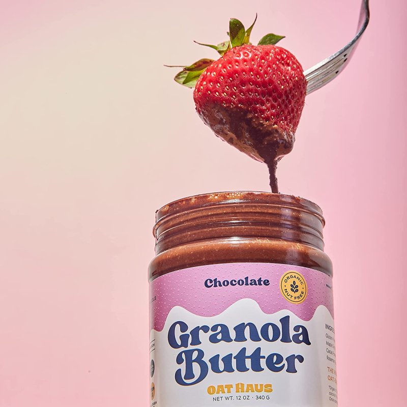 OAT HAUS ORGANIC CHOCOLATE GRANOLA BUTTER - 12 OZ