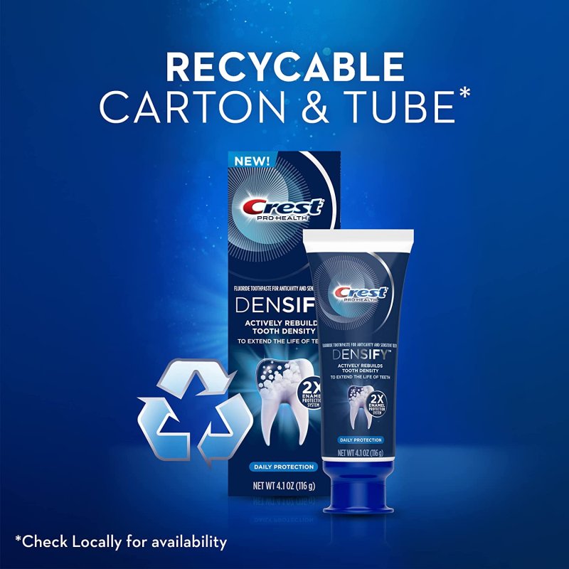 CREST PRO-HEALTH DENSIFY TOOTHPASTE - 4.1 OZ - 3'LU PAKET